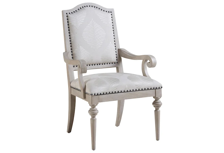 Malibu Aidan Upholstered Arm Chair by Barclay Butera at Esprit Decor Home Furnishings